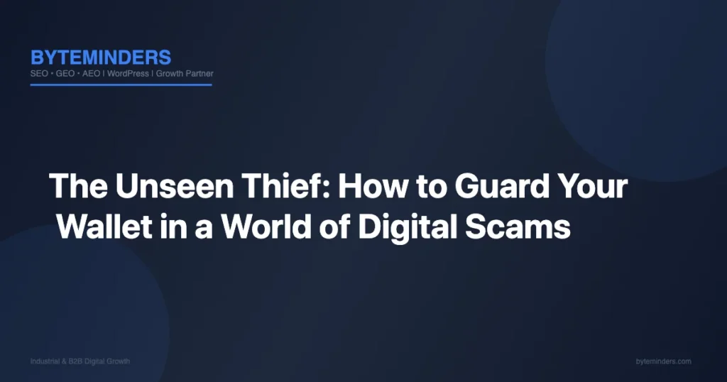 5 Smart Ways to Outsmart the Unseen Thief Online