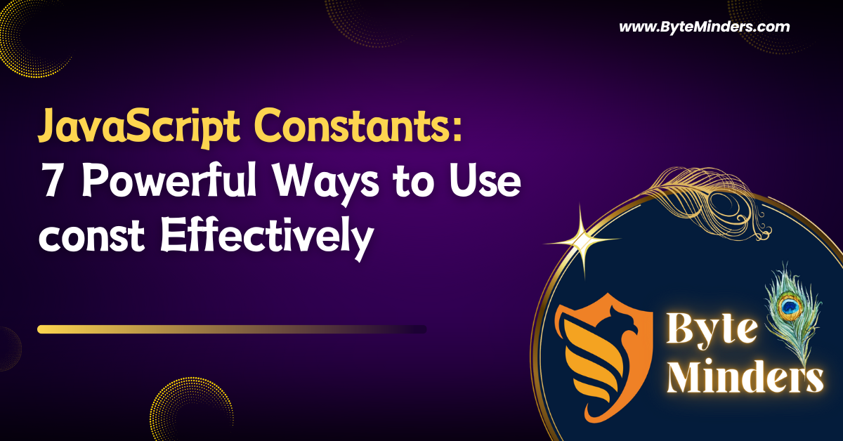 JavaScript Constants