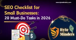 SEO Checklist for Small Businesses: 20 Must-Do Tasks 2026