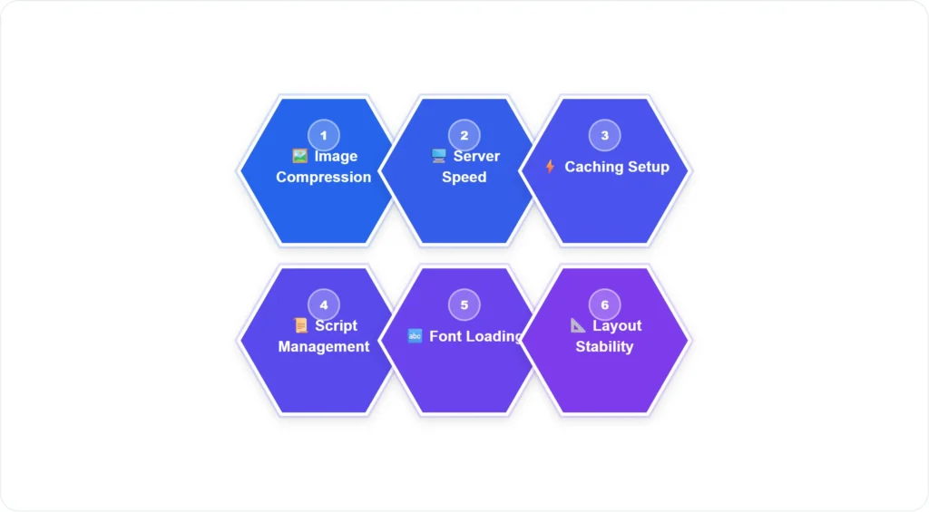 The 6 Key Fix Areas That Improve All Core Web Vitals