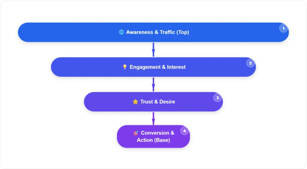 The Digital Marketing Conversion Funnel Your Website Must Serve
